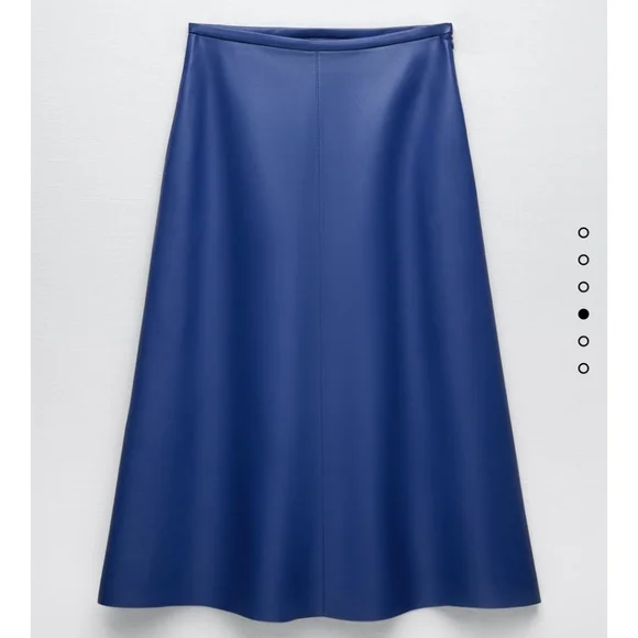 BNWT! Zara Faux Leather Skirt - Picture 6 of 10